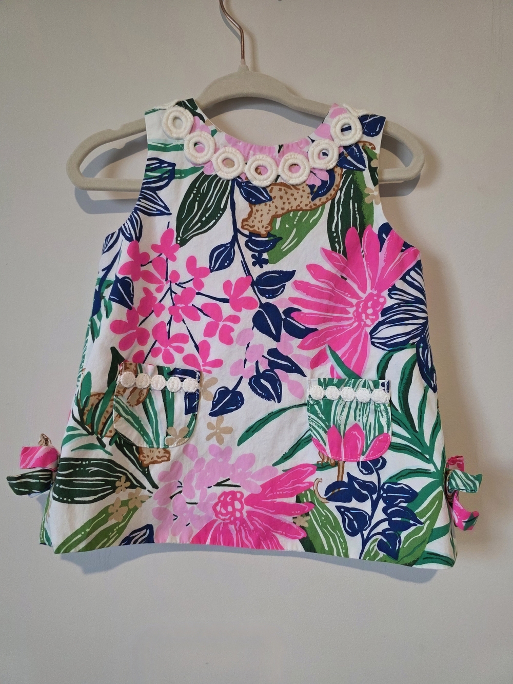 Lilly Pulitzer Baby Floral Dress & Bloomers Set 6-12M